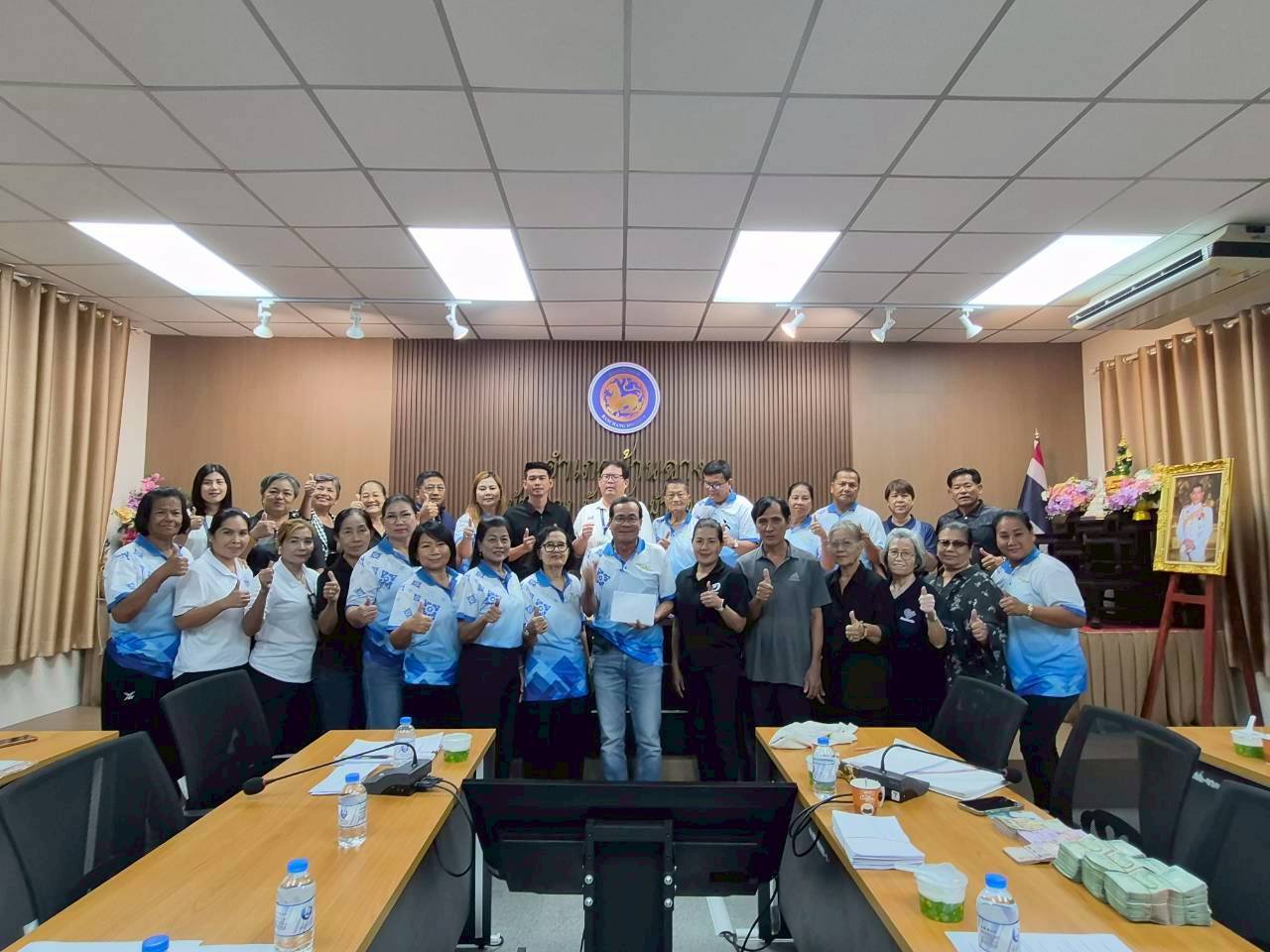 กองทุนแม่ของแผ่นดินอำเภอบ้านฉาง ดำเนินการจัดประชุมคณะกรรมการเครือข่ายกองทุนแม่ของแผ่นดินอำเภอบ้านฉาง ครั้งที่ 4/2569